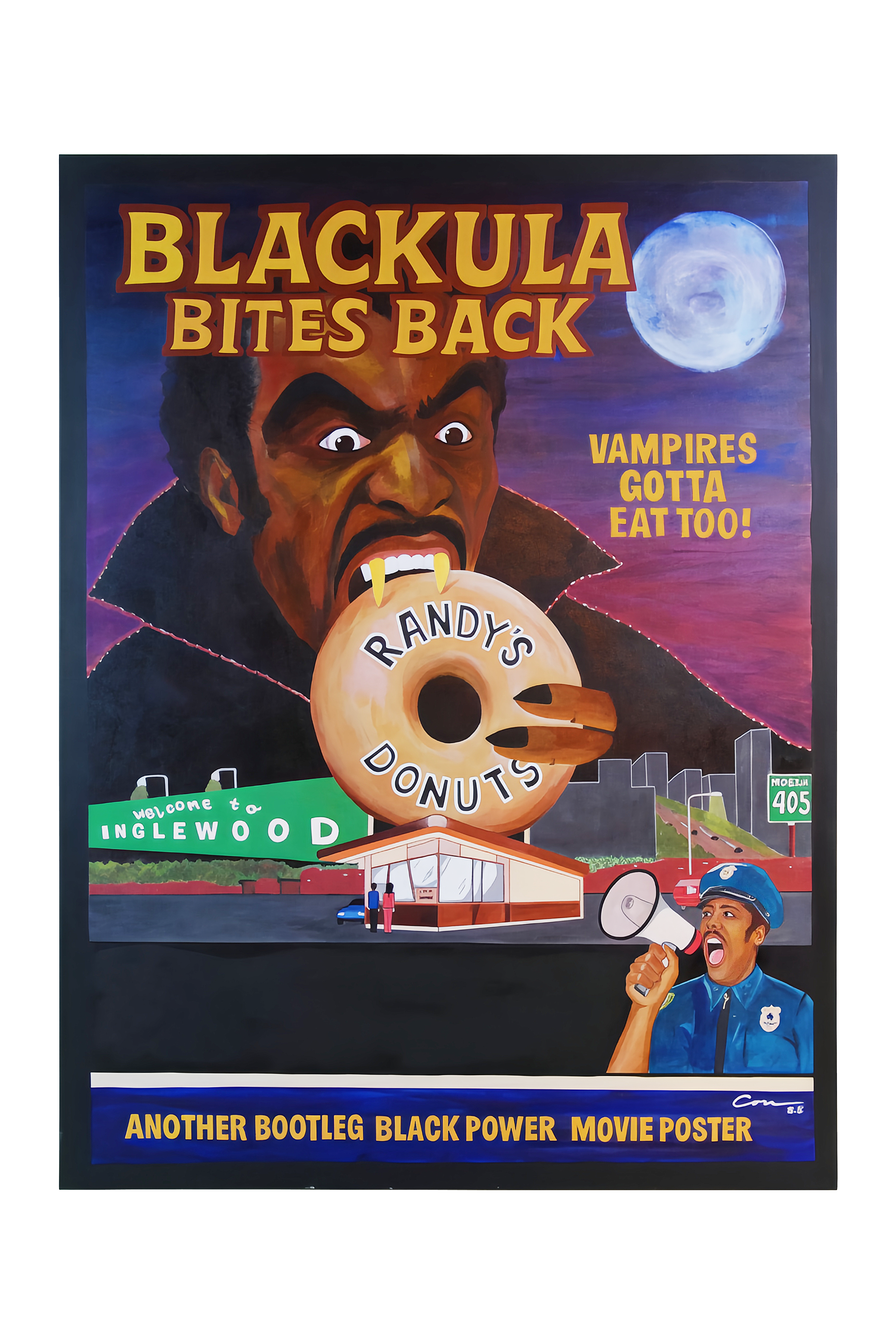 "Blackula Bites Back" - (Print)